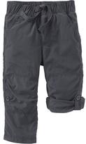 Thumbnail for your product : Old Navy Poplin Roll-Up Pants for Baby