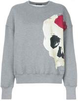 Thumbnail for your product : Alexander McQueen abstract skull print sweatshirt
