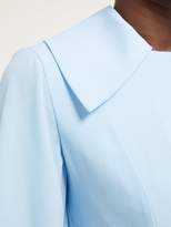 Thumbnail for your product : Emilia Wickstead Gaynor Cady Midi Dress - Womens - Light Blue