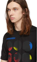 Thumbnail for your product : DSQUARED2 Black Circle Graphic T-Shirt