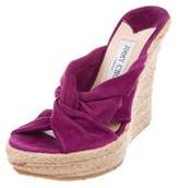 Thumbnail for your product : Jimmy Choo Platform Espadrille Wedges