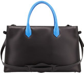 Thumbnail for your product : Balenciaga Padlock Nude Works Tote Bag, Black/Cobalt