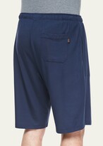 Thumbnail for your product : Derek Rose Basel Jersey Lounge Shorts, Navy