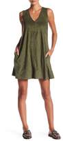 Thumbnail for your product : Ten Sixty Sherman Paneled Faux Suede Swing Dress