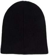 Thumbnail for your product : The Elder Statesman black heavy ribbed cashmere beanie