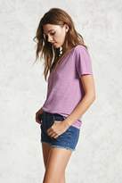 Thumbnail for your product : Forever 21 Relaxed V-Neck Tee