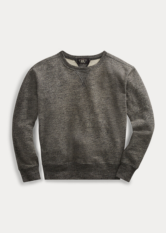 ralph lauren cotton blend fleece pullover