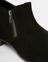 Thumbnail for your product : ASOS Chelsea Boots in Black Suede With Double Zip