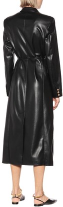 Nanushka Manila faux-leather coat