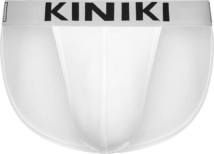 Kiniki Men's Ultra Soft Modal Tanga Underwear White ShopStyle Briefs