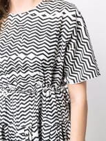 Thumbnail for your product : Sara Lanzi Graphic-Print Dress