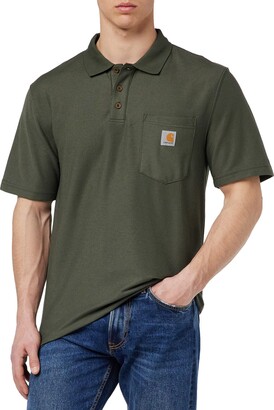 Carhartt Men's Contractors Work Pocket Polo - Black - XXXL - ShopStyle  Shirts