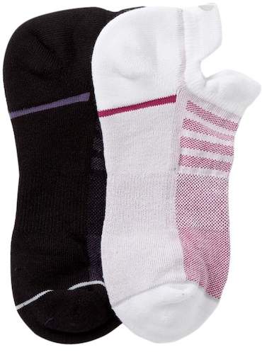 Yummie by Heather Thomson Mesh Block No-Show Socks - Pack of 2