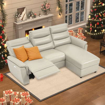 Latitude Run Power Reclining Sectional Sofa