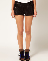 Thumbnail for your product : La Fee Verte Sequin Shorts