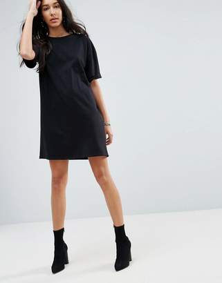 ASOS Tall TALL Ultimate T-Shirt Dress with Rolled Sleeves
