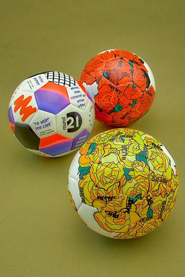 round21 X US Women's National Soccer Team " Quotes" Soccer Ball by