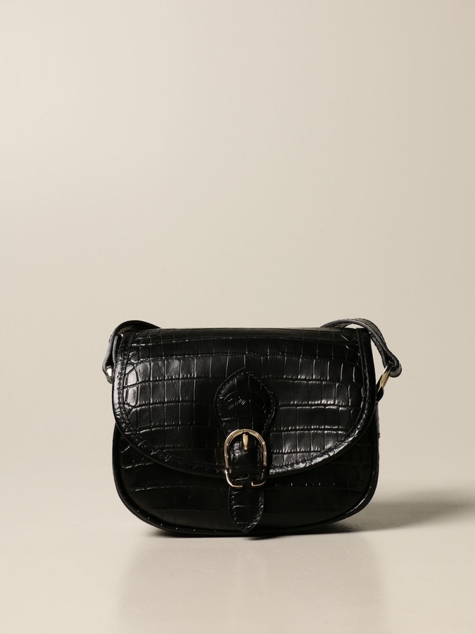 Longchamp Crossbody Bags 1980 Crossbody Bag In Crocodile Print Leather