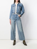 Thumbnail for your product : RE/DONE Wide-Leg Flared Jeans