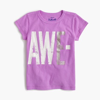 J.Crew Girls' "awesome" T-shirt