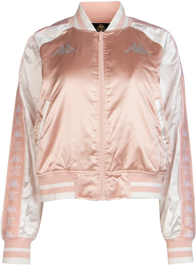 blush pink bomber jacket
