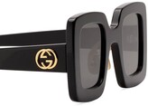 Thumbnail for your product : Gucci Eyewear Interlocking G square-frame sunglasses