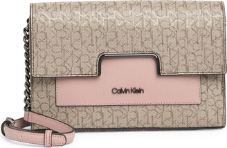 New Beige Taupe Calvin Klein Clutch Purse Wallet Bag Algeria | Ubuy-cacanhphuclong.com.vn