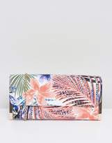 Thumbnail for your product : New Look Palm Leaf Clutch Bag