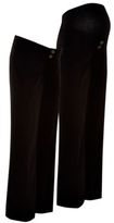 Thumbnail for your product : New Look Maternity Black Overbump Trousers