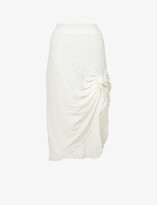 Thumbnail for your product : The Line By K Anubis high-waist woven midi skirt