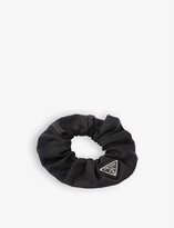 Thumbnail for your product : Prada Linea Rossa Re-Nylon branded recycled-nylon scrunchie