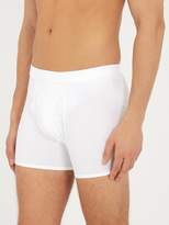 Thumbnail for your product : THE WHITE BRIEFS Wil Cotton Jersey Boxer Trunks - Mens - White