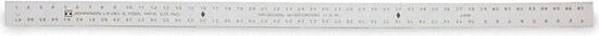 Johnson J60 Aluminum Straight Edge,60 In,Graduated