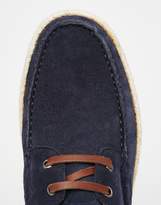 Thumbnail for your product : Dune Boat Shoes In Navy Suede