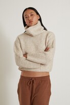 Thumbnail for your product : Thakoon Cropped Ribbed Turtleneck Sweater