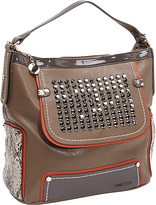 Thumbnail for your product : Nicole Lee Julie Glimmer Stud Shoulder Bag