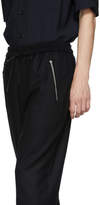 Thumbnail for your product : 3.1 Phillip Lim Black Cropped Drop Lounge Pants