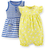 Thumbnail for your product : Carter's Carter´s Newborn-24 Months Dress & Romper 2-Pack
