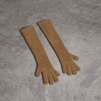 Burberry Chenille Longline Gloves