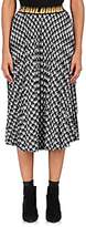 Thumbnail for your product : D-ANTIDOTE Women's Checked Cotton-Blend Flannel Midi-Skirt-Black