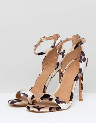 ASOS HANG TIME Barely There Heeled Sandals