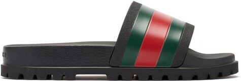 Gucci Pool Slide | Shop the world's largest collection of fashion |  ShopStyle