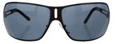 Thumbnail for your product : Prada Tinted Logo Sunglasses