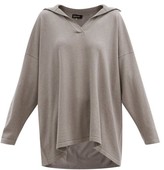 Thumbnail for your product : eskandar Collared Cashmere And Silk Sweater - Mid Brown