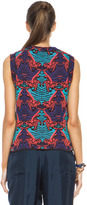 Thumbnail for your product : M Missoni Floral Jacquard Top in Coral