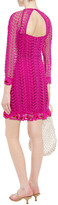 Thumbnail for your product : Temperley London Sunbird guipure lace mini dress