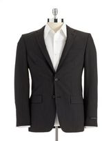 Thumbnail for your product : John Varvatos U.S.A. Classic Fit Striped Suit Jacket