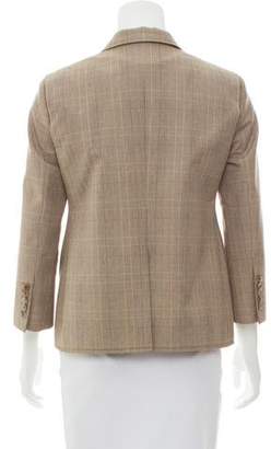 Balenciaga Structured Tweed Blazer