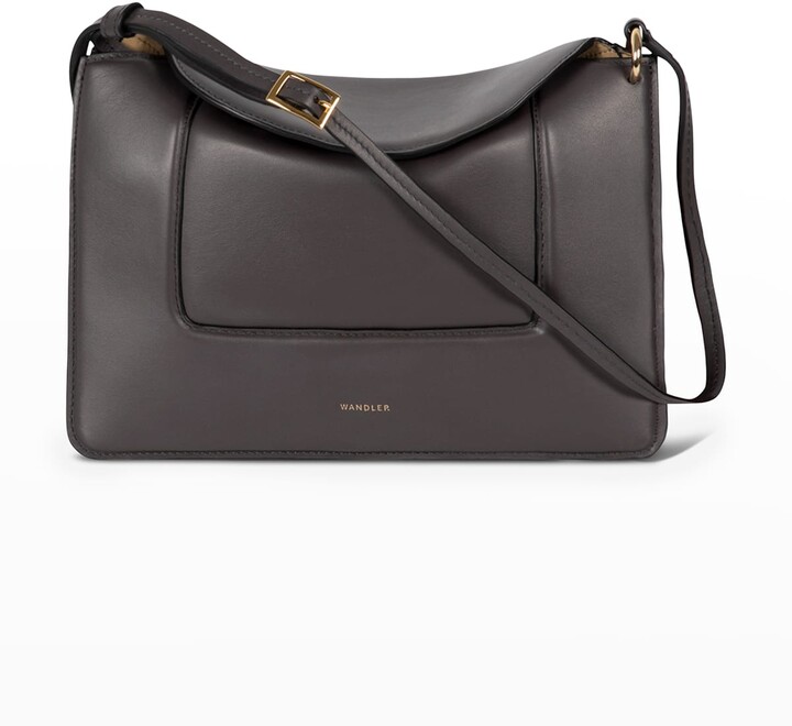 Wandler Penelope Italian Leather Flap Shoulder Bag ShopStyle