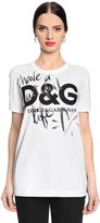 Dolce & Gabbana T-Shirt En Jersey 